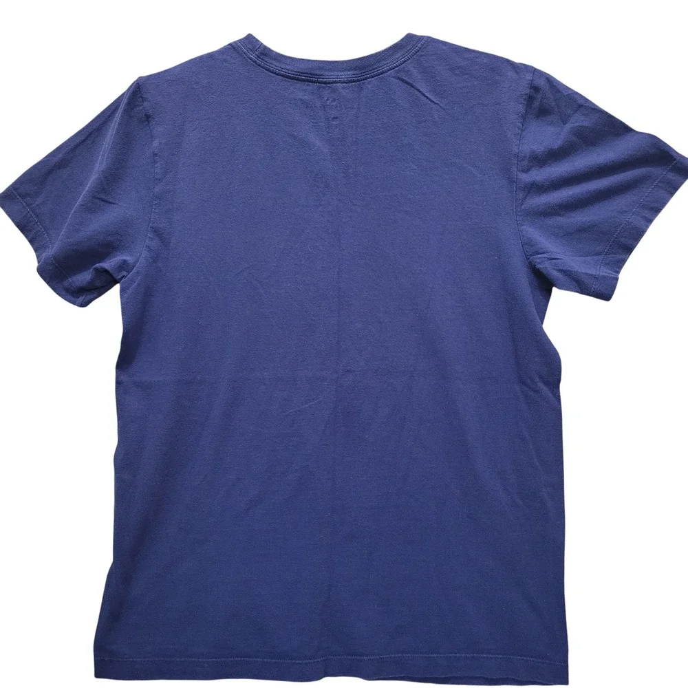 Nike Air T Shirt Blue Short Sleeve Cotton Crew Neck‎ Athletic Men's Size S